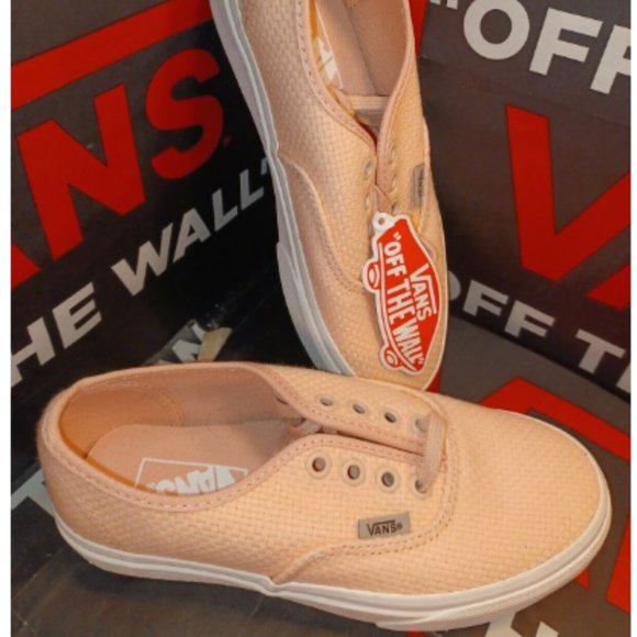Vans Authentic Woven Check Spanish Villa Pink Men's 4/Women's 5.5 VN0A38EMVKP - Picture 1 of 14